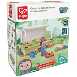 Szklarnia Drewno Zabawka Hape Green Planet Explorer