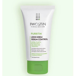 Iwostin Purritin Lekki Krem Sebum Control, 60 ml