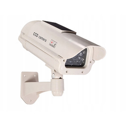 Atrapa Kamery Przemysłowej Z Diodą Led Panel Solar