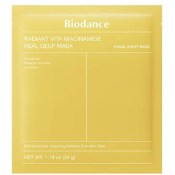 Biodance Radiant vita niacinamide real deep mask hydrożelowa
