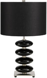 Elstead Lighting Lampa stołowa Onyx Black designerska oprawa