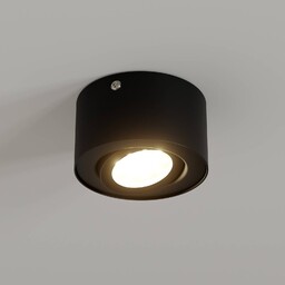 Briloner Żarówka rurkowa LED reflektor sufitowy, czarny