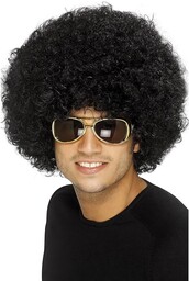 Smiffys Peruka afro, 70 sztuk, czarna, 120 g