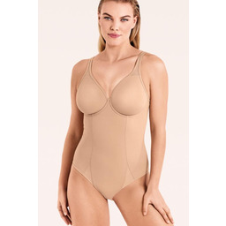 Body damskie modelujące gładkie z fiszbinami New Sara