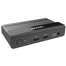 Unitek Przełącznik KVM 4x USB-A 5Gbps aktywny