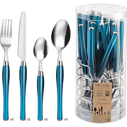 Amefa Sztućce PURITY, sztućce stołowe z kolorowymi uchwytami