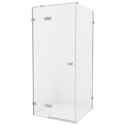 Chromowana kabina prysznicowa lewa 80x110 EXK-1463 Avexa New
