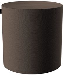 Puf Barrel, brązowy, ø40, wys. 40 cm, Etna