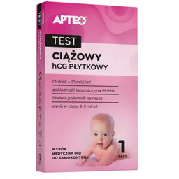 APTEO Test ciążowy HCG płytkowy