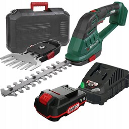 Nożyce do trawy i krzewów Parkside akumulator 2Ah