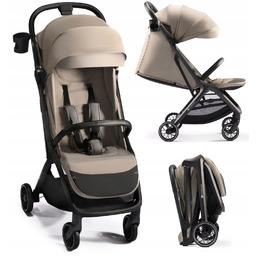 Wózek Kinderkraft Nubi 2 Sand Beige