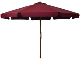 Edinos Burgundowy parasol ogrodowy M4-S59
