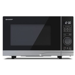 SHARP Kuchenka mikrofalowa YC-PS204AE-S 700W średnica 24.5 cm