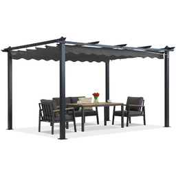 Pawilon ogrodowy Barbados 3x4 m antracytowy Garden Point