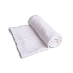 BabyMatex Kocyk dziecięcy 75x100 Sisi biały bawełniany