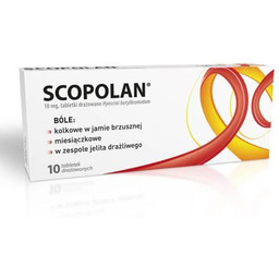 Scopolan 10 mg, 30 tabletek