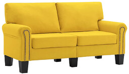 Elior 2-osobowa żółta sofa - Dionas 2X