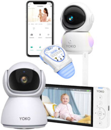 Niania YOKO X5 CONNECT+ Monitor oddechu Snuza Hero