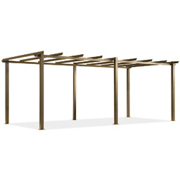 Stelaż do metalowej pergoli tarasowej Barbados 3x6 m