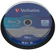 Verbatim BluRay BD-R 25 GB x6 10 szt.