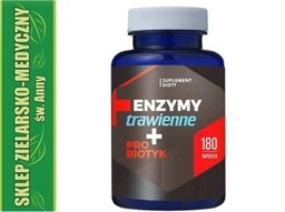 Enzymy trawienne 180 kapsułek Trawienie