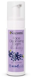 NACOMI Oczyszczająca Pianka do mycia twarzy - Blueberry