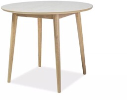 Okrągły Stół Nelson 90cm Modny Skandynawski Styl