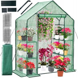 Mini Szklarnia Ogrodowa Foliowa Balkonowa Mały Tunel Foliowy