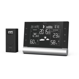 Hama stacja pogody Black Line plus