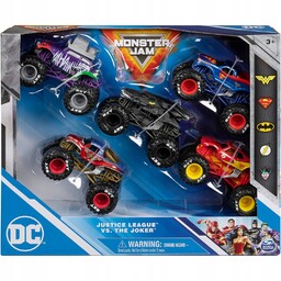 Monster Jam DC Justice League Batman Superman Wonder