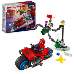 LEGO Marvel, klocki, Pościg na motocyklu: Spider-Man vs.
