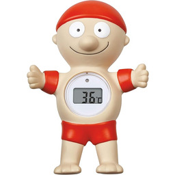 TFA Dostmann termometr kąpielowy, tworzywo sztuczne, czerwony, 9,5