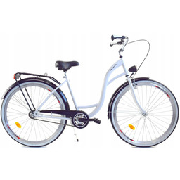 Rower miejski damski z przerzutkami DALLAS BIKE 26