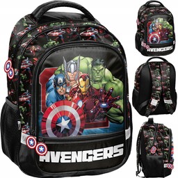 Plecak Avengers Szkolny Iron Man Kapitan Ameryka