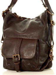 Torba skórzana dla wymagających z opcją plecak old