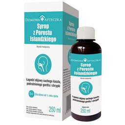 Syrop z Porostu Islandzkiego, 250 ml /Domowa Apteczka/