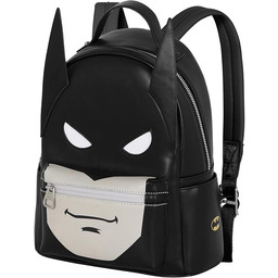 Batman Batsignal -Plecak Heady, Czarny, 24,5 x 29