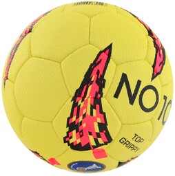 NO10 Piłka ręczna Top Grippy III żółta 56047-3