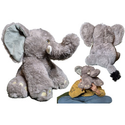 Maskotka Pluszowy SŁOŃ 24 cm Słonik Pluszak Przytulanka