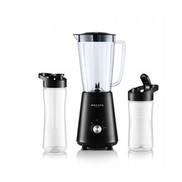 Blender kielichowy Mozano M01 Czarny 2 bidony
