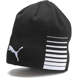 Puma Uniseks Liga Reversible Beanie Czapka, Biały/Czarny (Puma