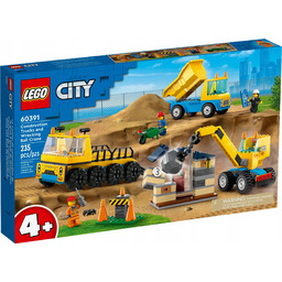 Lego City Ciężarówki I Dźwig Z Kulą Wyburzeniową