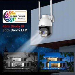 Kamera Ip Orllo zewnętrzna obrotowa zoom x10 4MPx