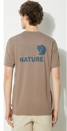 Fjallraven t-shirt Walk With Nature T-shirt M męski