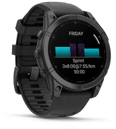 Garmin Fenix E 47mm GPS Srebrny Smartwatch