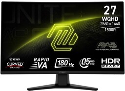 MSI MAG 274CQF - 180Hz QHD 27'' Rapid