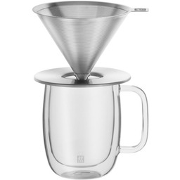 Zwilling Zestaw: dripper do kawy + szklanka Coffee