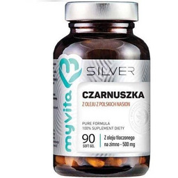 MyVita Silver Olej z czarnuszki, 90 kaps.