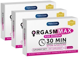 MEGA ZESTAW Orgasm Max for Women 6 kapsułek