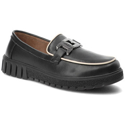 Czarne Półbuty Filippo Wygodne Obuwie Damskie